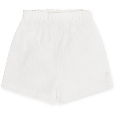 That's Mine Brilliant White Iris Shorts