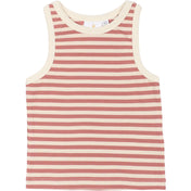 The New Old Rose Striped Moore Short Rib Top