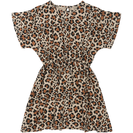 The New Feather Gray AOP Orella Kjole