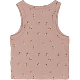 The New Adobe Rose AOP Oreta Short Rib Top