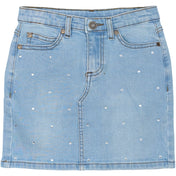 The New Light Blue Denim Oda Denim Nederdel
