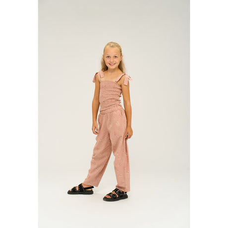 The New Adobe Rose AOP Olinam Carrot Bukser