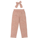 The New Adobe Rose AOP Olinam Carrot Bukser