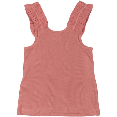 The New Old Rose Lotus Rib Flæse Top