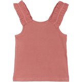 The New Old Rose Lotus Rib Flæse Top