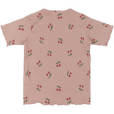 THE NEW Siblings Adobe Rose AOP Oona Rib T-Shirt