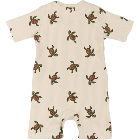 THE NEW Siblings White Swan AOP Owen Rib Jumpsuit