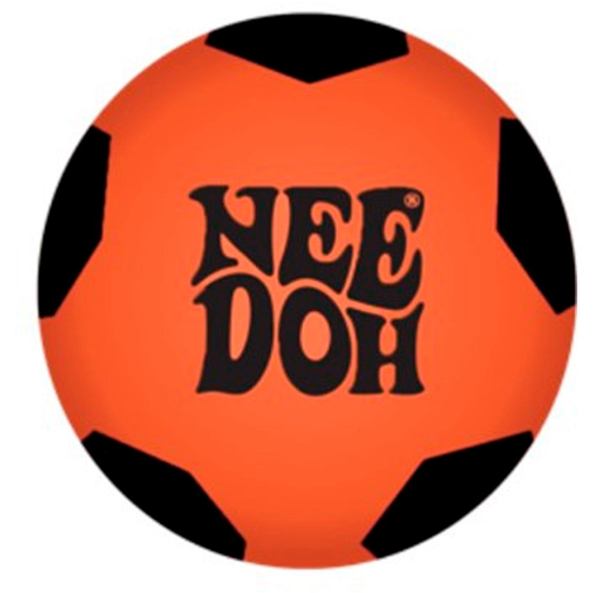 NeeDoh Hot Shots Football Orange