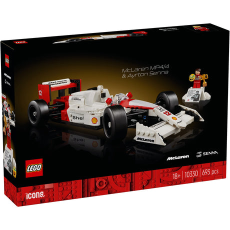 LEGO® Icons McLaren MP4/4 og Ayrton Senna