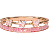 Great Pretenders Boutique Chic Butterfly Armbånd, 2 stk.