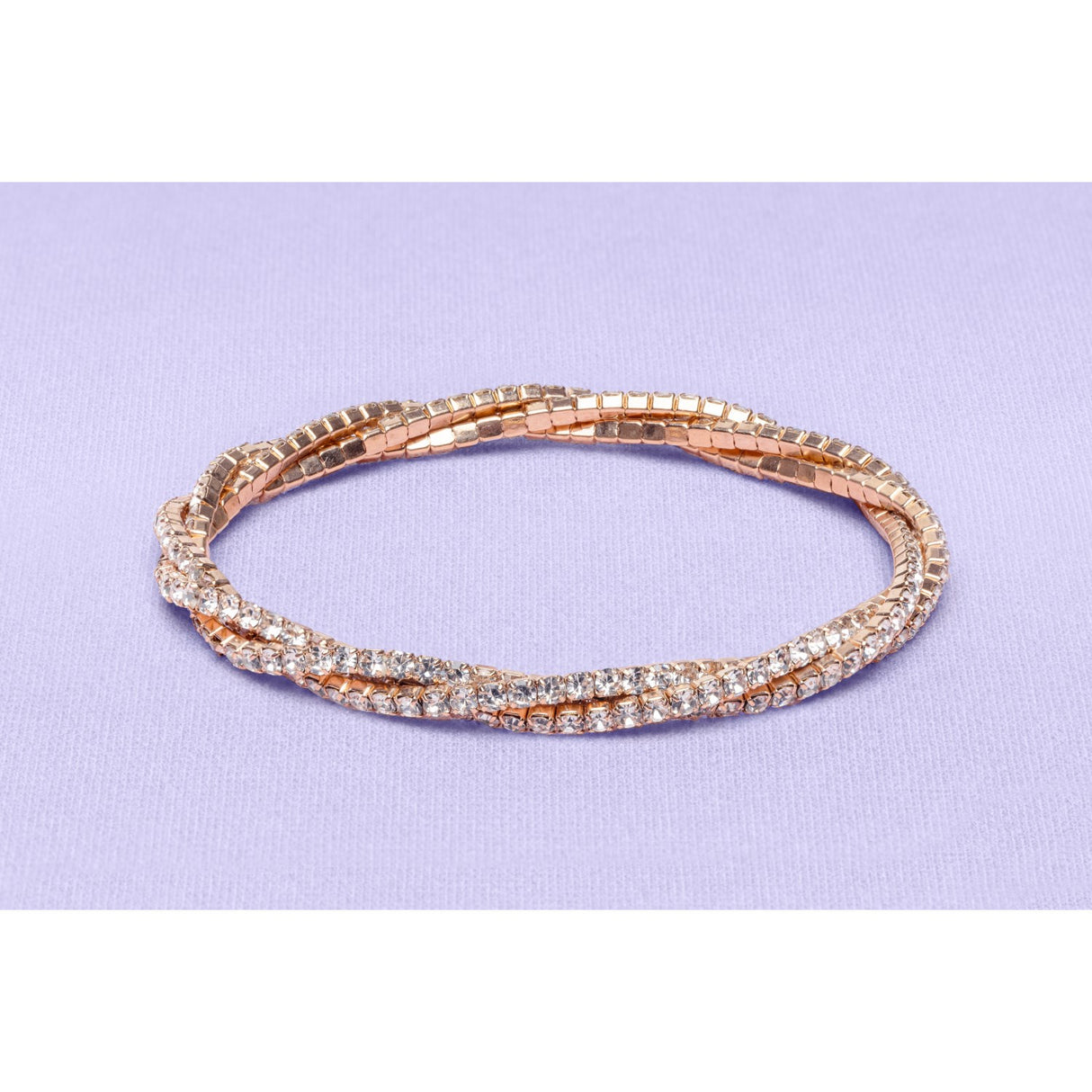 Great Pretenders   Boutique Diamante Twist Armbånd