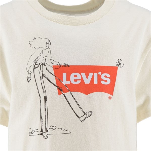 Levi's Oversized Graphic T-Shirt Antique White