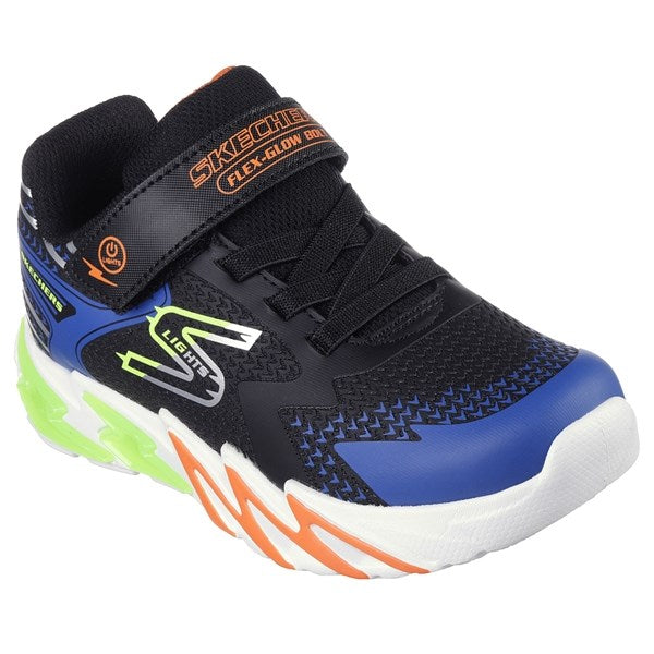 Skechers Flex Glow Bolt Sneakers Black Blue