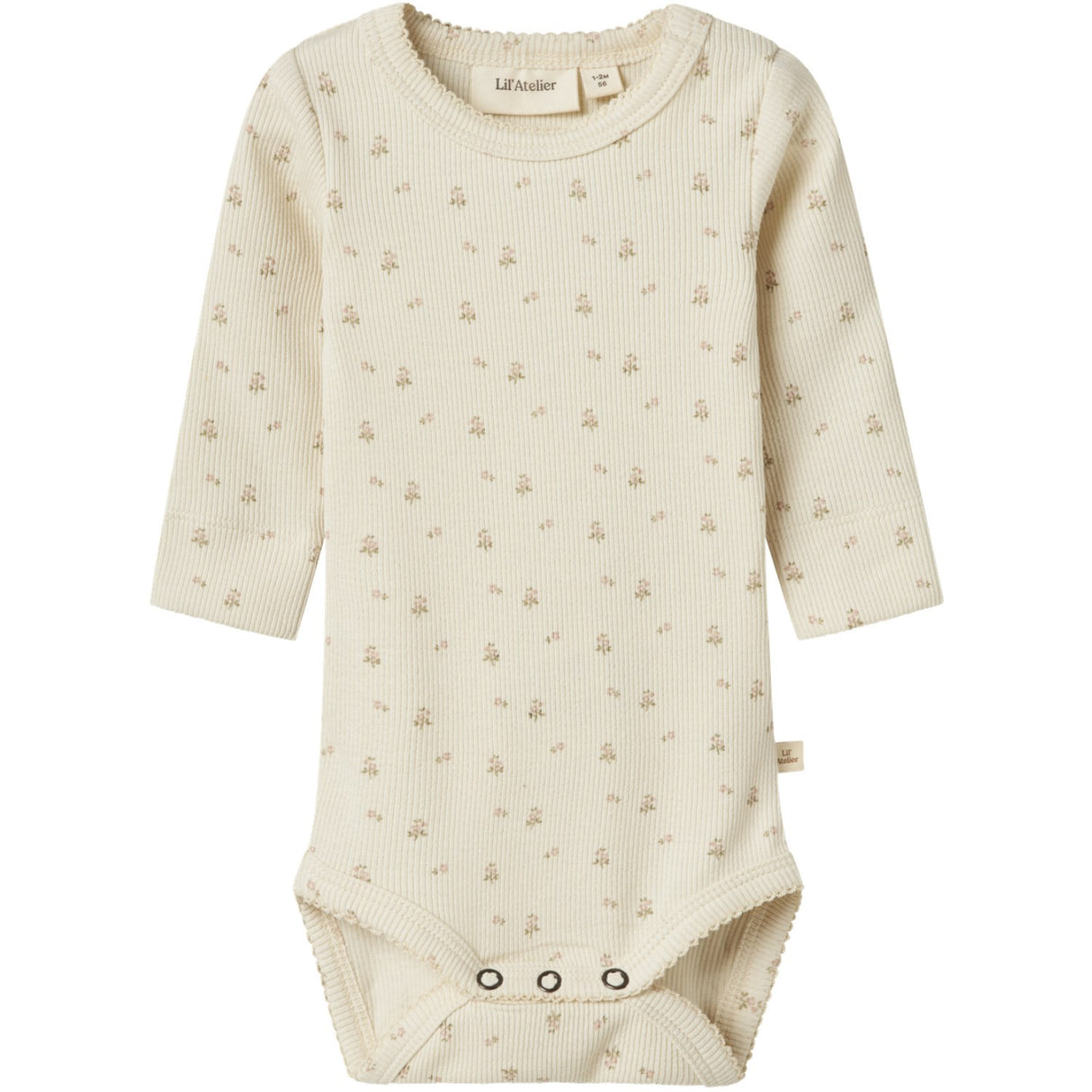 Lil'Atelier Turtledove Flower Gago Slim Body Noos