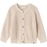 Lil'Atelier Sheer Bliss Emlen Lin Knit Cardigan Noos