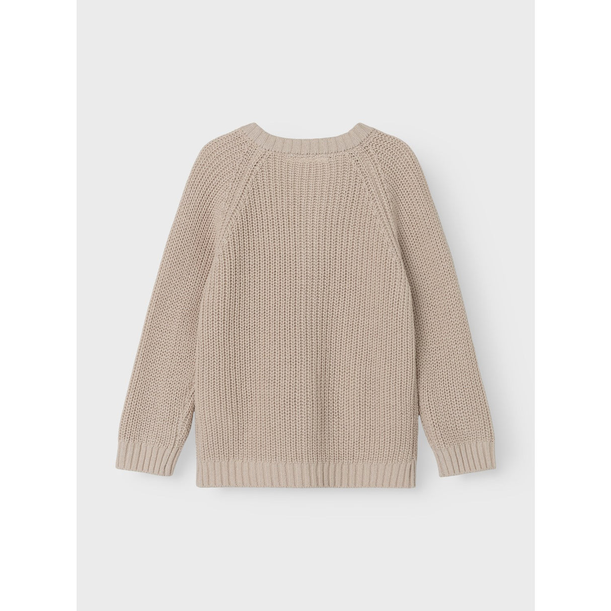 Lil'Atelier Gray Morn Emlen Lin Strik Cardigan Noos