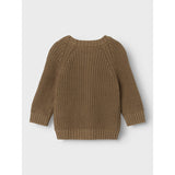 Lil'Atelier Sepia Tint Emlen Strik Cardigan Noos