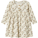 Lil'Atelier Turtledove Flowers Gavo Ens Body Kjole