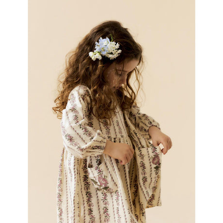 Lil'Atelier Turtledove Tala Loose Corduroy Kjole