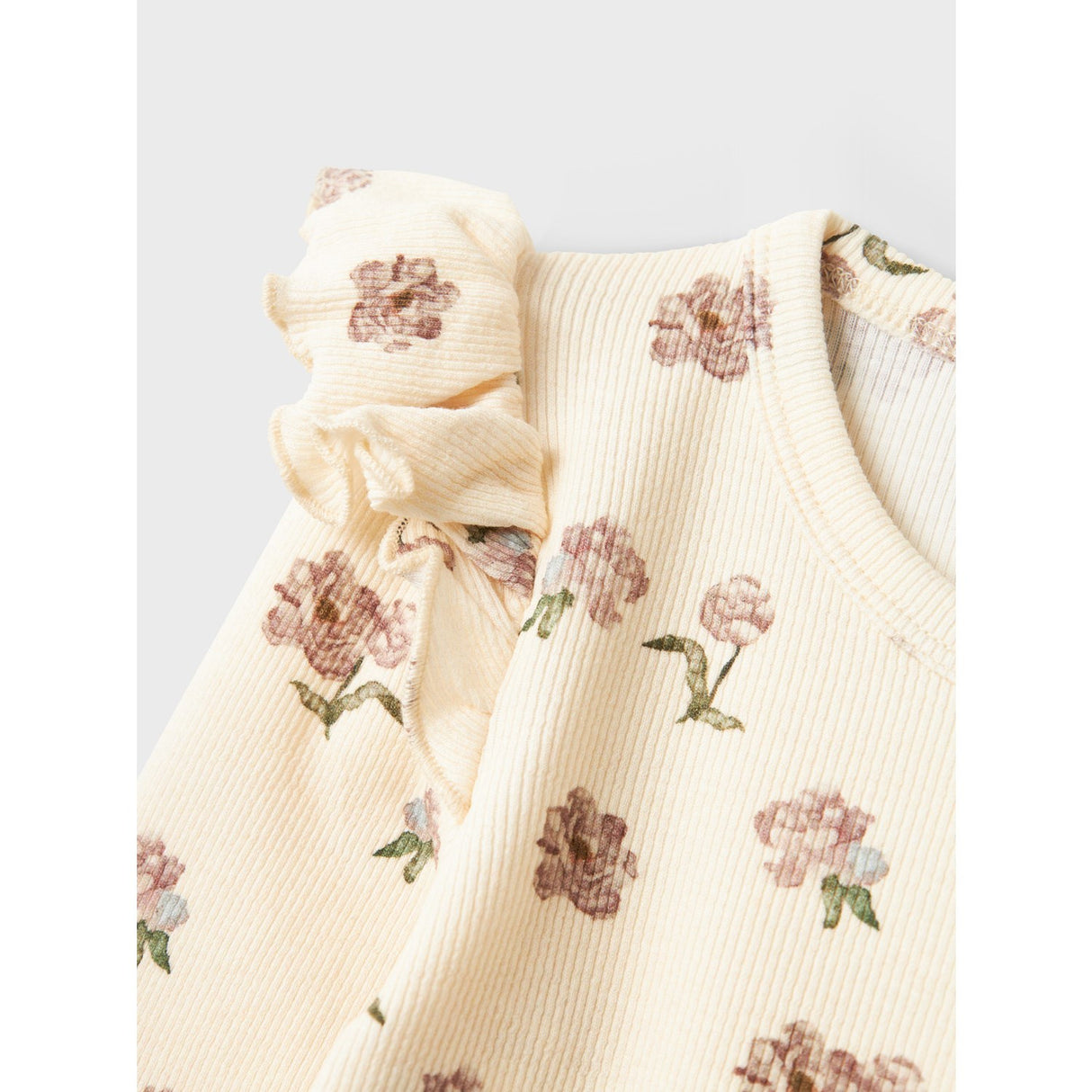 Lil'Atelier Turtledove Peony Gavo Eko Slim Bluse Noos