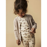 Lil'Atelier Turtledove Peony Gavo Eko Slim Bluse Noos