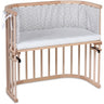 babybay® Bedside Crib Natural Ubehandlet Original Co-Sleeper Babyseng