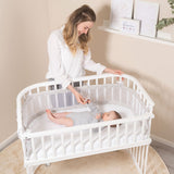 babybay ® White Varnished Tremmer