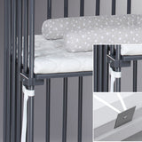 babybay® Grey Varnished Boxspring Xxl Co-Sleeper