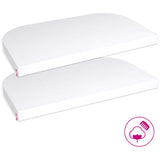 babybay® White Jersey Cover Deluxe Lagen 2-Pak Maxi, Midi, Boxspring, Comfort Og Comfort Plus