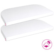 babybay® White Jersey Cover Deluxe Lagen 2-Pak Maxi, Midi, Boxspring, Comfort Og Comfort Plus