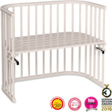 babybay® Beige Varnished Maxi Co-Sleeper