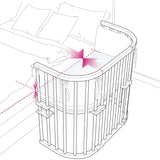 babybay® Natural Ubehandlet Maxi Co-Sleeper