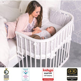 babybay® White Varnished Maxi Co-Sleeper