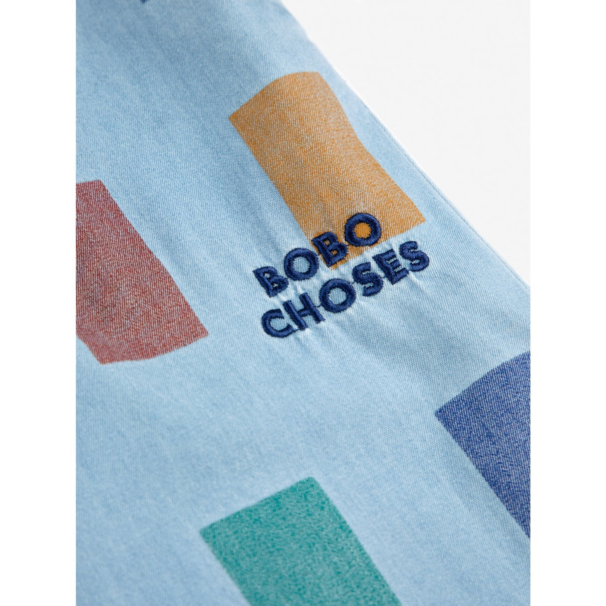 Bobo Choses Light Blue Color Game All Over Baggy Bukser