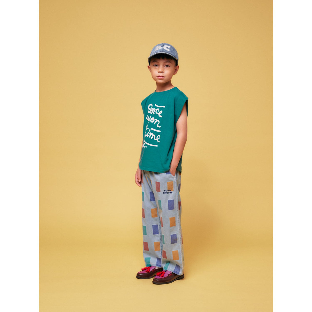 Bobo Choses Dark Green Once Upon A Time T-Shirt