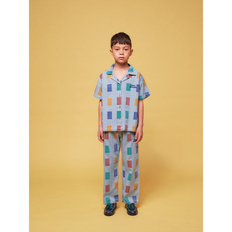 Bobo Choses Light Blue Color Game All Over Baggy Bukser