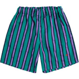 Bobo Choses Dark Green Stripes All Over Bermuda Shorts