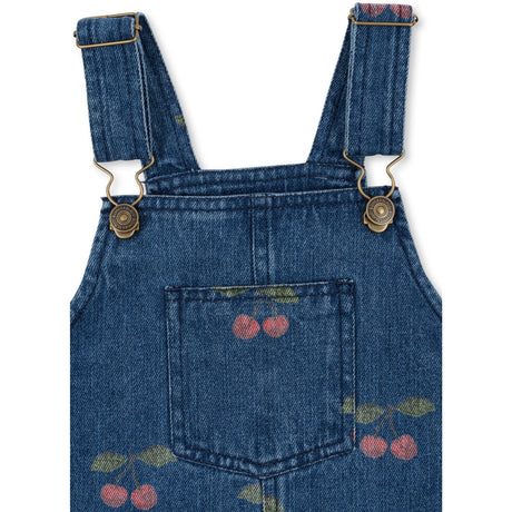 Konges Sløjd Ma Grande Cerise Denim Magot Overall Kjole GOTS