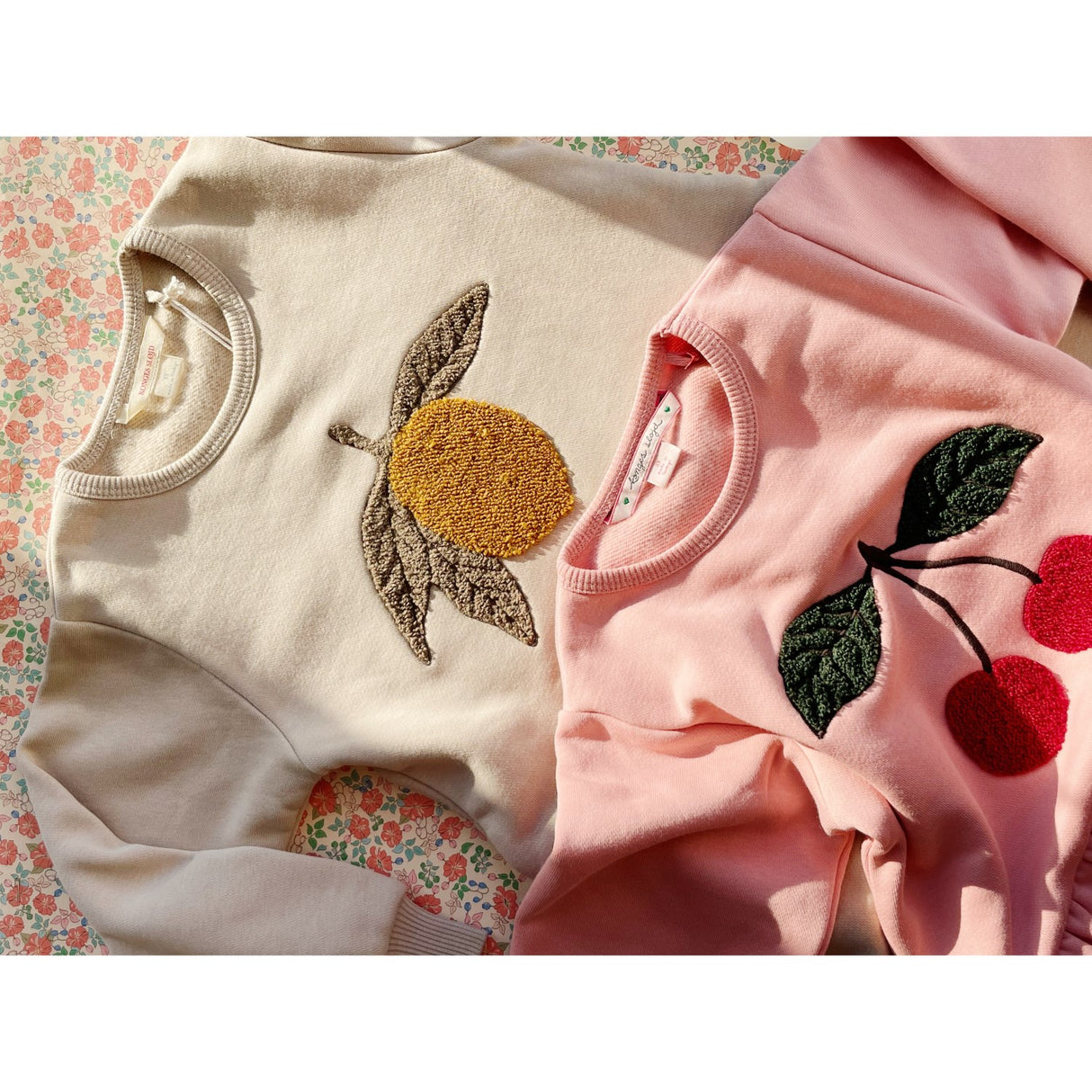 Konges Sløjd Mellow Rose Lou Terry Sweatshirt OCS