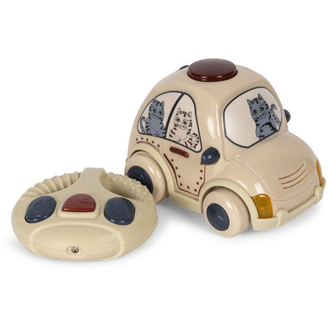 Konges Sløjd Beige Fjernstyret Politibil