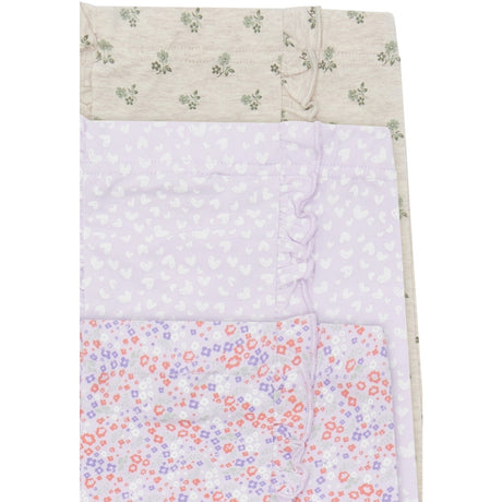 Hust & Claire Wheat Melange Liva Leggings 3-pak