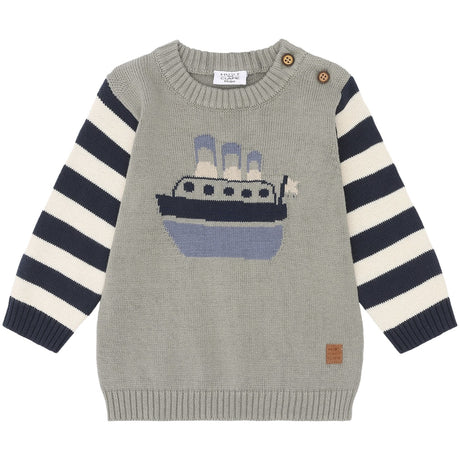 Hust & Claire Seagrass Pilou Pullover