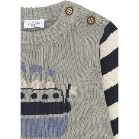 Hust & Claire Seagrass Pilou Pullover