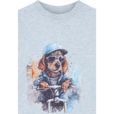 Hust & Claire Sky Melange Anton Bluse