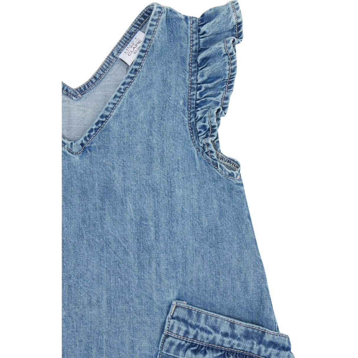 Hust & Claire Washed Denim Kaila Kjole