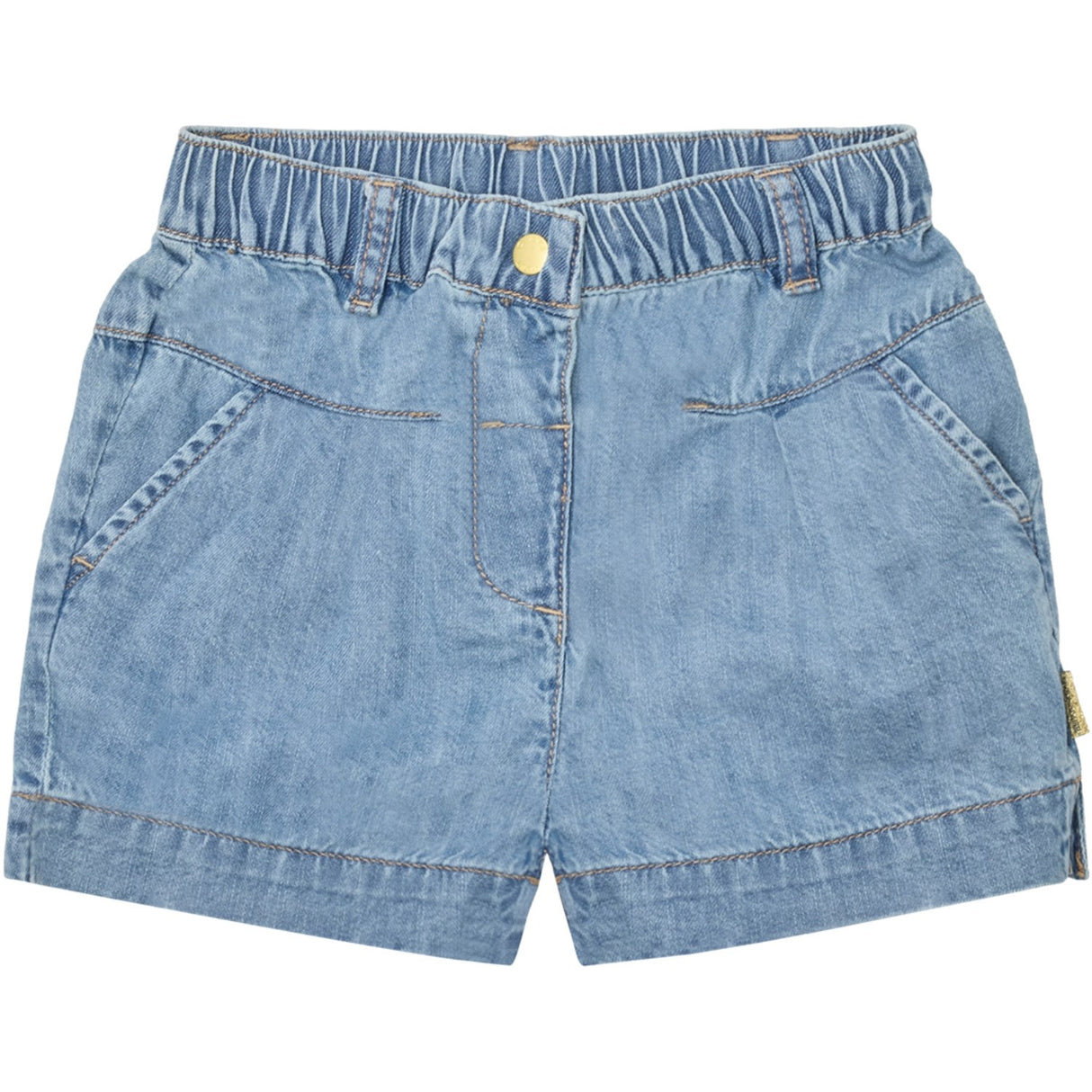Hust & Claire Washed Denim Helena Shorts