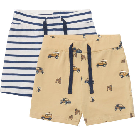 Hust & Claire Pale Khaki Hau Shorts 2-pak