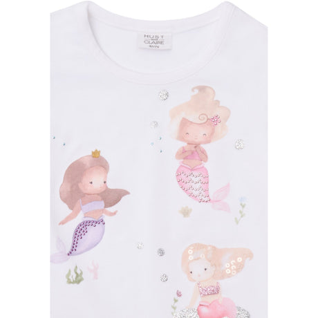 Hust & Claire White Alma T-shirt
