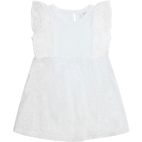 Hust & Claire White Kristi Kjole