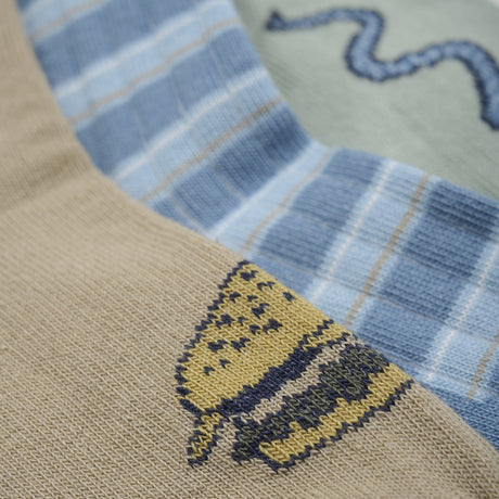 Minymo Timber Wolf Strømper 3-Pak